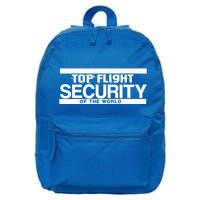 Top Flight Security Funny Friday 16 in Basic Backpack