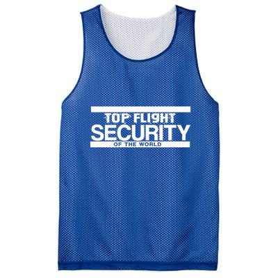 Top Flight Security Funny Friday Mesh Reversible Basketball Jersey Tank