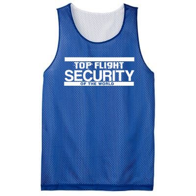 Top Flight Security Funny Friday Mesh Reversible Basketball Jersey Tank