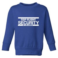 Top Flight Security Funny Friday Toddler Sweatshirt