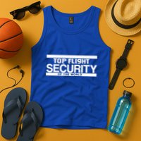 Top Flight Security Funny Friday Tank Top