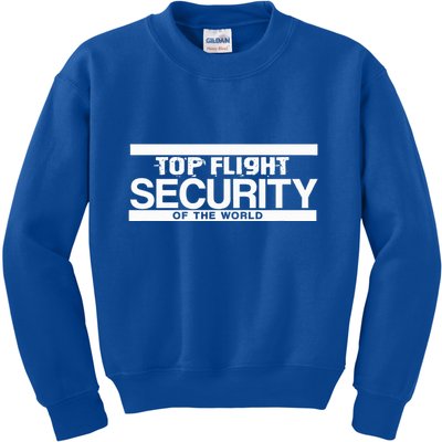 Top Flight Security Funny Friday Kids Sweatshirt