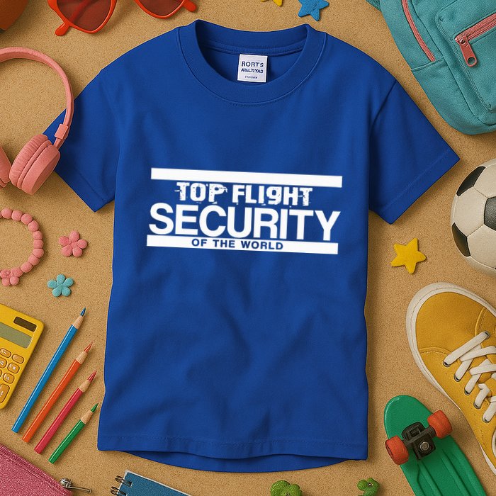 Top Flight Security Funny Friday Kids T-Shirt