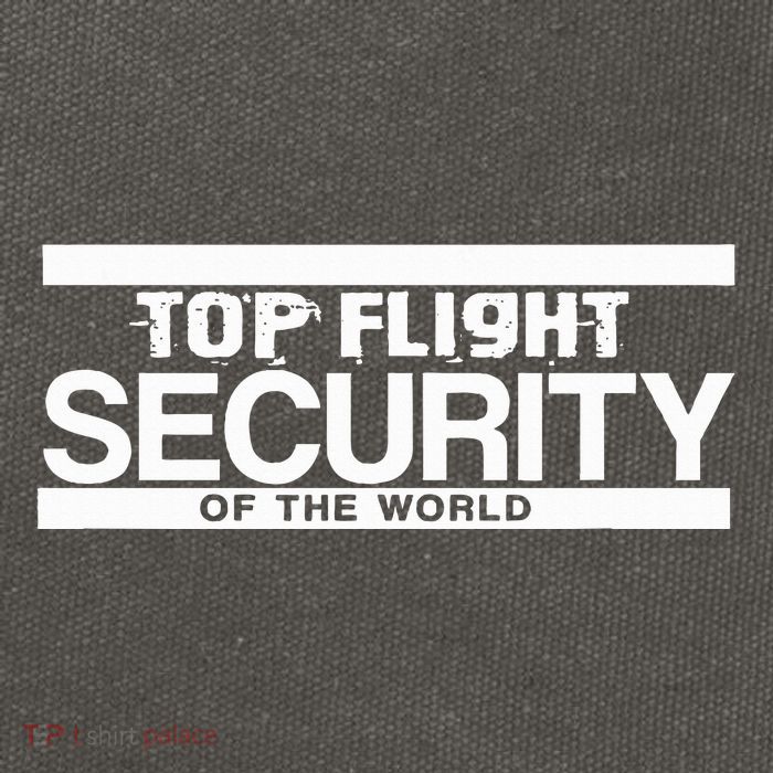 Top Flight Security Funny Friday Cotton Canvas Backpack