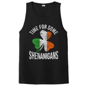 Time For Some Shenanigans Ireland Gift PosiCharge Competitor Tank