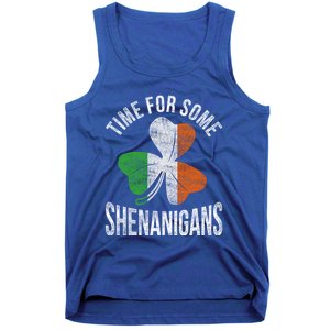 Time For Some Shenanigans Ireland Gift Tank Top