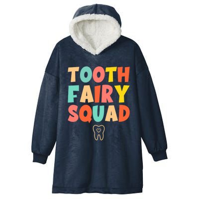 Tooth Fairy Squad Funny Gift Hooded Wearable Blanket