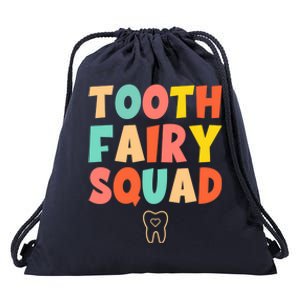 Tooth Fairy Squad Funny Gift Drawstring Bag