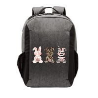 Three Floral Stylish Bunnies Vector Backpack