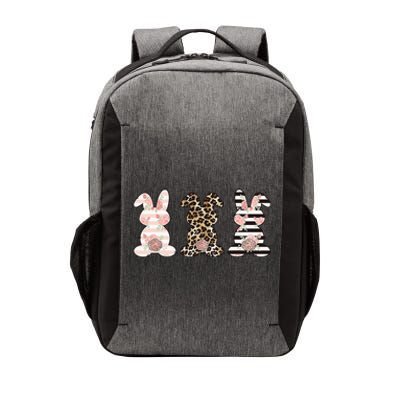 Three Floral Stylish Bunnies Vector Backpack