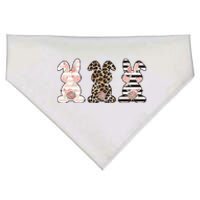 Three Floral Stylish Bunnies USA-Made Doggie Bandana