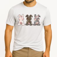 Three Floral Stylish Bunnies Cooling Performance Crew T-Shirt