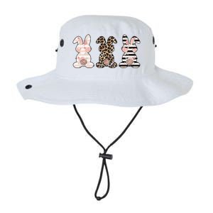 Three Floral Stylish Bunnies Legacy Cool Fit Booney Bucket Hat