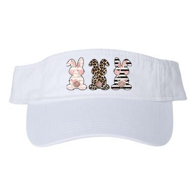 Three Floral Stylish Bunnies Visor