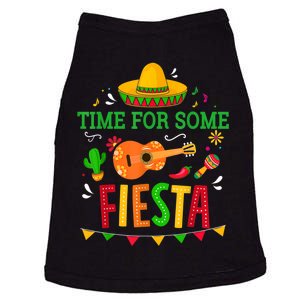 Time For Some Fiesta For Mexican Cinco De Mayo Costume Party Doggie Tank