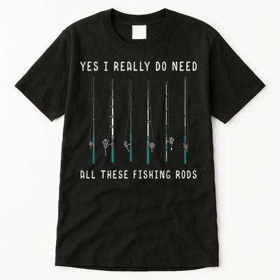 Trout Fishing Steelhead Rainbow Trout Whisperer Tall T-Shirt