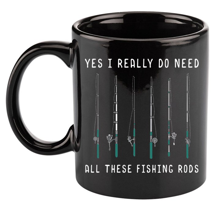 Trout Fishing Steelhead Rainbow Trout Whisperer 11oz C Handle Ceramic Mug