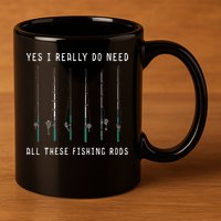 Trout Fishing Steelhead Rainbow Trout Whisperer 11oz C Handle Ceramic Mug