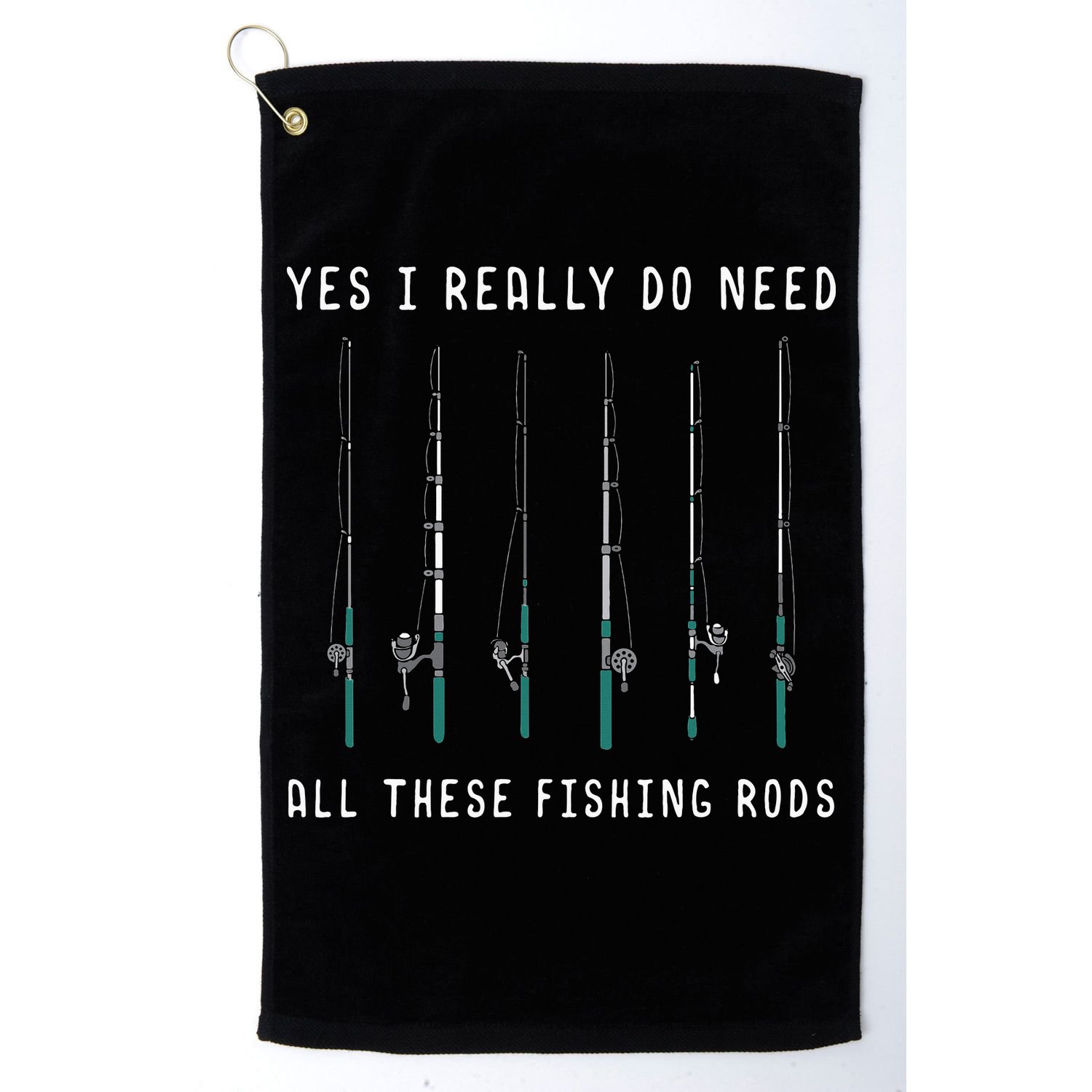 Trout Fishing Steelhead Rainbow Trout Whisperer Golf Towel