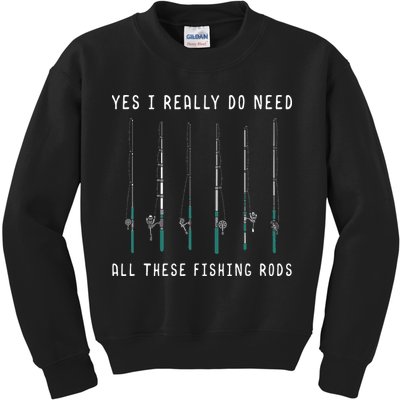 Trout Fishing Steelhead Rainbow Trout Whisperer Kids Sweatshirt