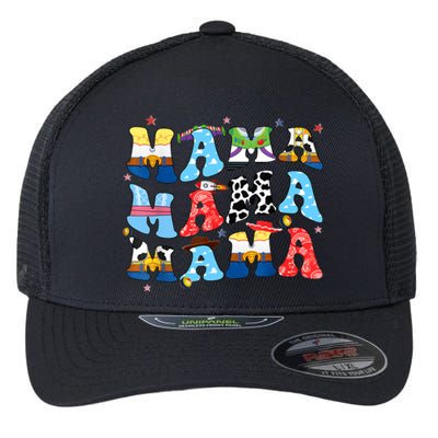 Toy Funny Story Mama Boy Mom MotherS Day Flexfit Unipanel Trucker Cap