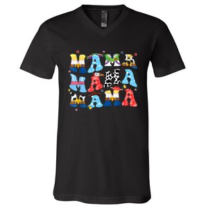 Toy Funny Story Mama Boy Mom MotherS Day V-Neck T-Shirt