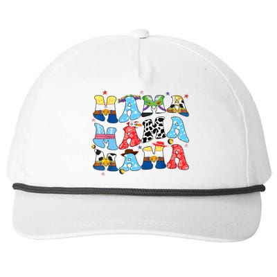 Toy Funny Story Mama Boy Mom MotherS Day Snapback Five-Panel Rope Hat