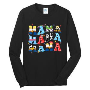 Toy Funny Story Mama Boy Mom MotherS Day Tall Long Sleeve T-Shirt