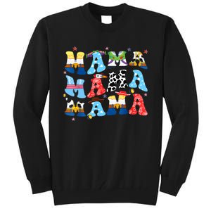 Toy Funny Story Mama Boy Mom MotherS Day Tall Sweatshirt