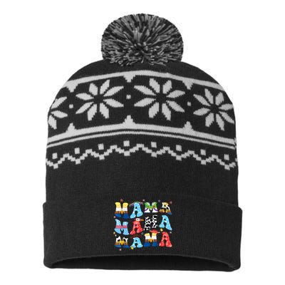 Toy Funny Story Mama Boy Mom MotherS Day USA-Made Snowflake Beanie