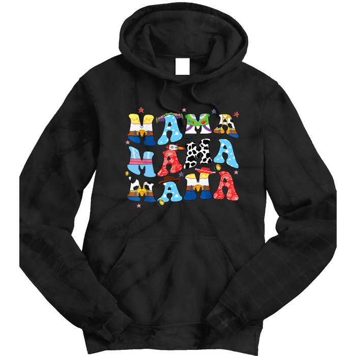 Toy Funny Story Mama Boy Mom MotherS Day Tie Dye Hoodie