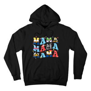 Toy Funny Story Mama Boy Mom MotherS Day Tall Hoodie