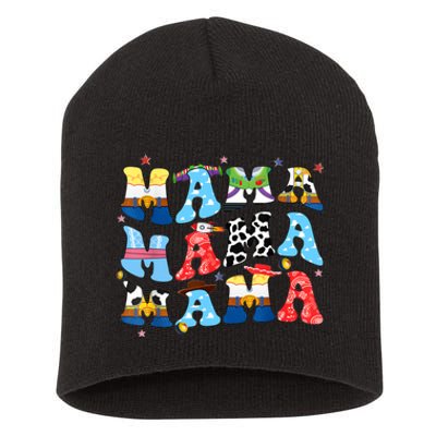 Toy Funny Story Mama Boy Mom MotherS Day Short Acrylic Beanie