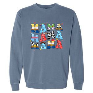 Toy Funny Story Mama Boy Mom MotherS Day Garment-Dyed Sweatshirt