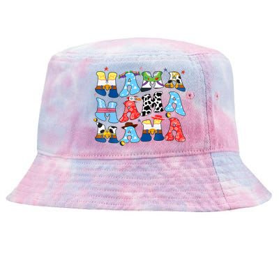 Toy Funny Story Mama Boy Mom MotherS Day Tie-Dyed Bucket Hat