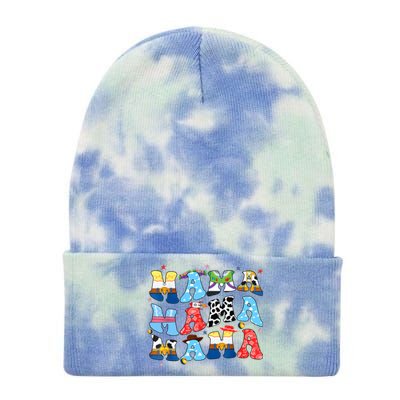 Toy Funny Story Mama Boy Mom MotherS Day Tie Dye 12in Knit Beanie