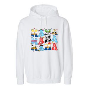 Toy Funny Story Mama Boy Mom MotherS Day Garment-Dyed Fleece Hoodie