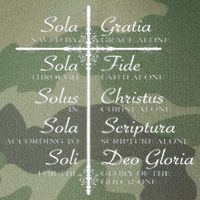 The Five Solas Cute Christian Movement Legacy Tie Dye Trucker Hat