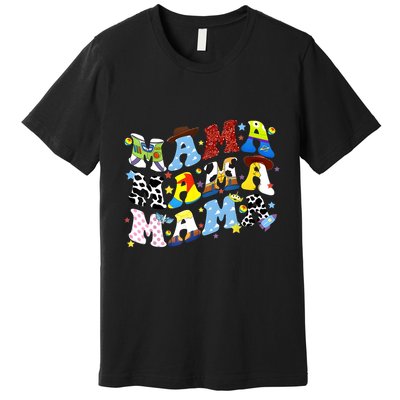Toy Funny Story Mama Boy Mom MotherS Day Premium T-Shirt