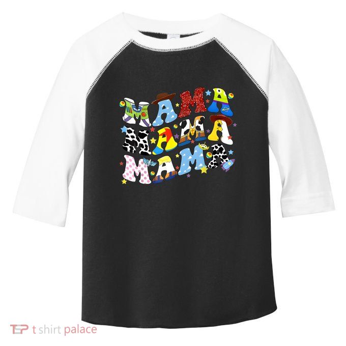 Toy Funny Story Mama Boy Mom MotherS Day Toddler Fine Jersey T-Shirt
