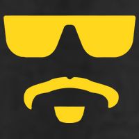 Travinski Funny Sunglasses And Goatee Meme Louisiana Adult Drive Performance Visor