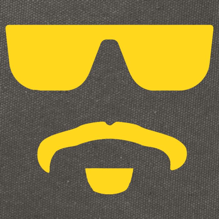 Travinski Funny Sunglasses And Goatee Meme Louisiana Cotton Canvas Backpack