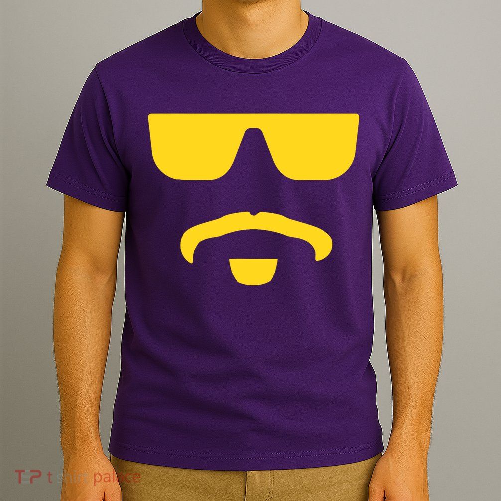 Travinski Funny Sunglasses And Goatee Meme Louisiana T-Shirt