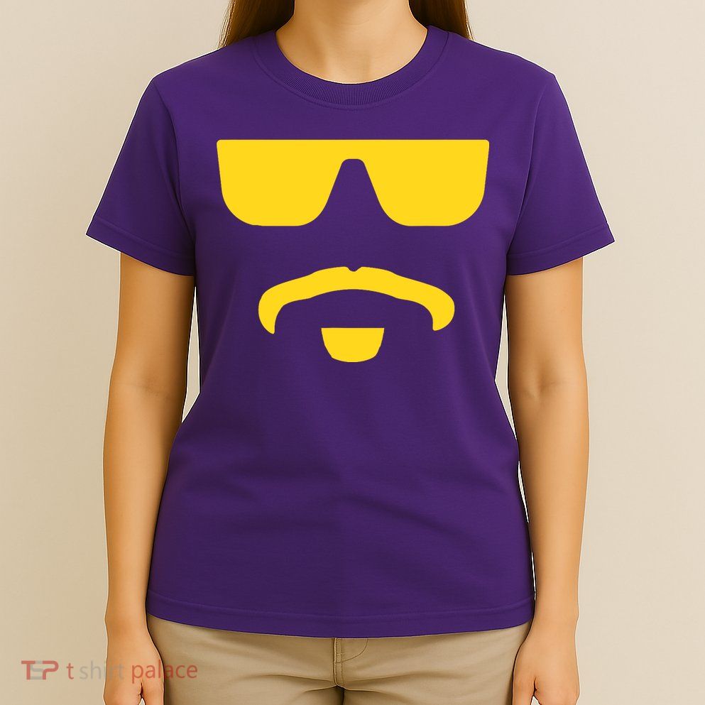 Travinski Funny Sunglasses And Goatee Meme Louisiana T-Shirt