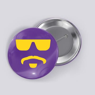 Travinski Funny Sunglasses And Goatee Meme Louisiana Button