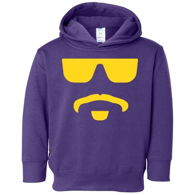 Travinski Funny Sunglasses And Goatee Meme Louisiana Toddler Hoodie