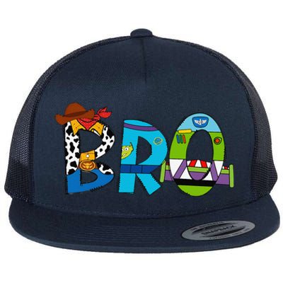 Toy Funny Story Mama Boy Mom Bro Brother MotherS Day Flat Bill Trucker Hat