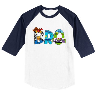 Toy Funny Story Mama Boy Mom Bro Brother MotherS Day Baseball Sleeve Shirt