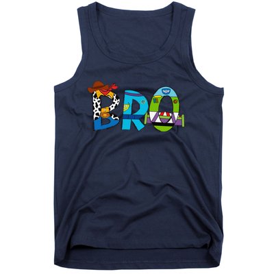 Toy Funny Story Mama Boy Mom Bro Brother MotherS Day Tank Top