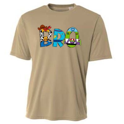 Toy Funny Story Mama Boy Mom Bro Brother MotherS Day Cooling Performance Crew T-Shirt